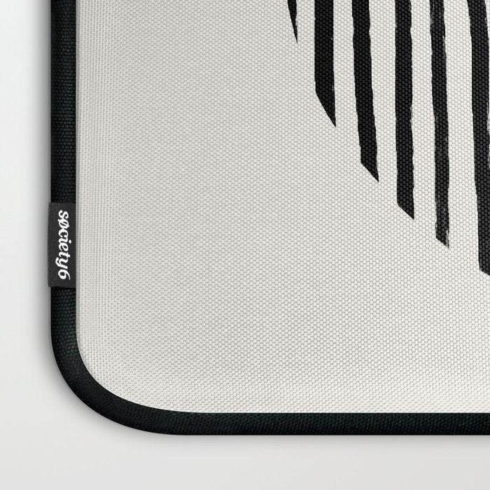 Balancing Stripes NO.2 | Black Laptop Sleeve Gallery Image 3