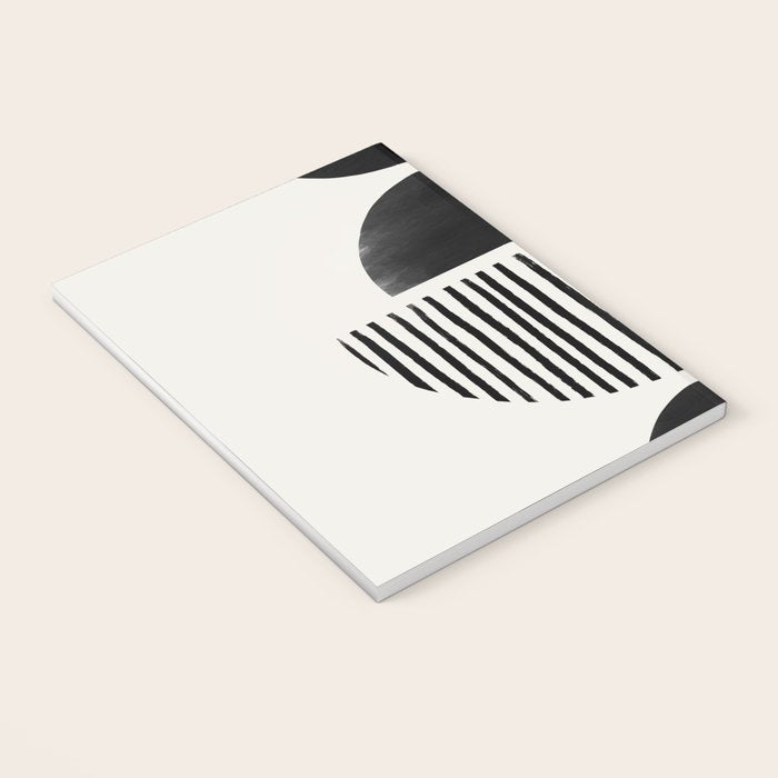 Balancing Stripes NO.2 | Black Notebook Gallery Image 3