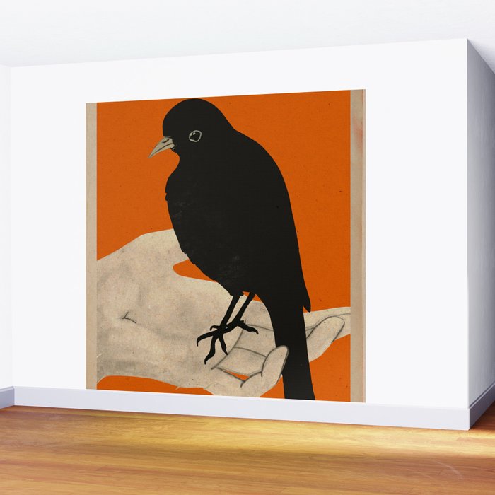 Bird in Hand 5 Wall Mural Gallery Image 2
