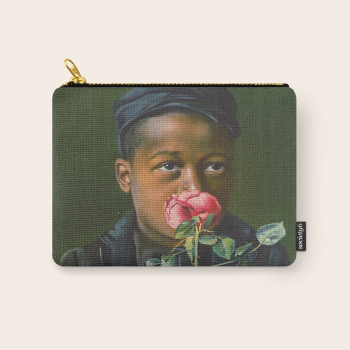 Vintage African American Art Carry All Pouch Gallery Image 1