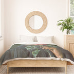 Vintage African American Art Duvet Cover Gallery Image 3