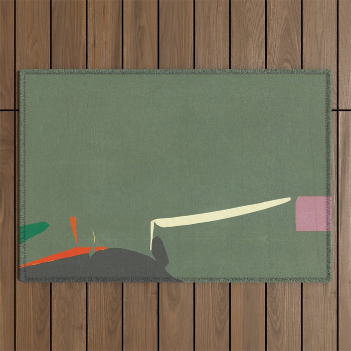 Cellist Outdoor Rug Gallery Image 1