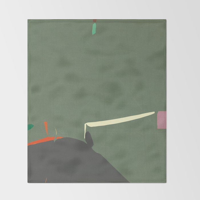 Cellist Throw Blanket Gallery Image 2