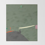 Cellist Throw Blanket Gallery Image 2