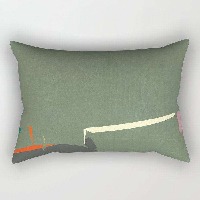 Cellist Rectangular Pillow Gallery Image 1