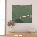 Cellist Wall Tapestry Gallery Image 2