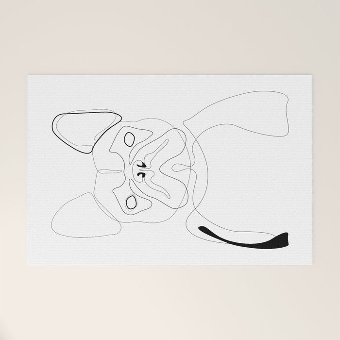 French Bulldog Welcome Mat Gallery Image 1