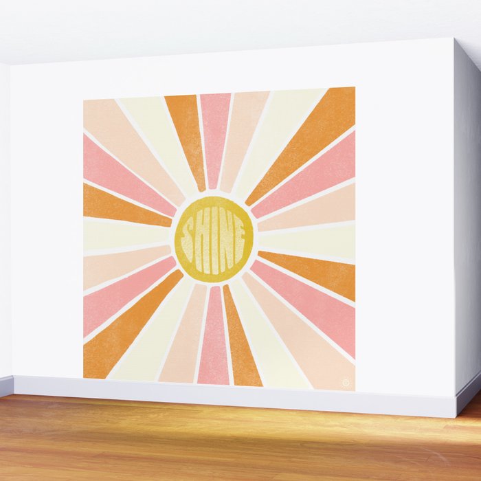 sundial shine Wall Mural Gallery Image 2