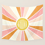 sundial shine Wall Tapestry Gallery Image 4