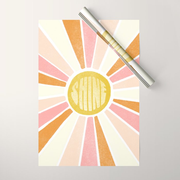 sundial shine Wrapping Paper Gallery Image 1
