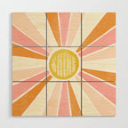 sundial shine Wood Wall Art Gallery Image 1