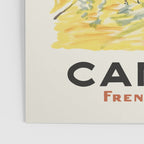 Cannes Vintage Travel Poster, 1950s Poster Gallery Image 3
