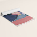 Modern Abstract Shapes 93 Yoga Mat Gallery Image 2
