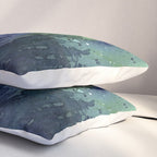 Galaxy Aurora Northern Lights Nebula Space Watercolor Pillow Sham Gallery Image 3