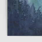 Galaxy Aurora Northern Lights Nebula Space Watercolor Poster Gallery Image 3