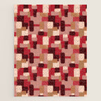 Modern Craft Abstract Pattern - Geometric Pattern Jigsaw Puzzle Gallery Image 1