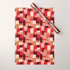 Modern Craft Abstract Pattern - Geometric Pattern Wrapping Paper Gallery Image 1