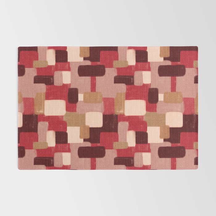 Modern Craft Abstract Pattern - Geometric Pattern Rug Gallery Image 2