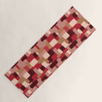 Modern Craft Abstract Pattern - Geometric Pattern Yoga Mat Gallery Image 1