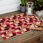 Modern Craft Abstract Pattern - Geometric Pattern Outdoor Rug Gallery Image 2