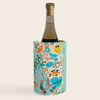 Florida State Beach Map Wine Chiller Gallery Image 1