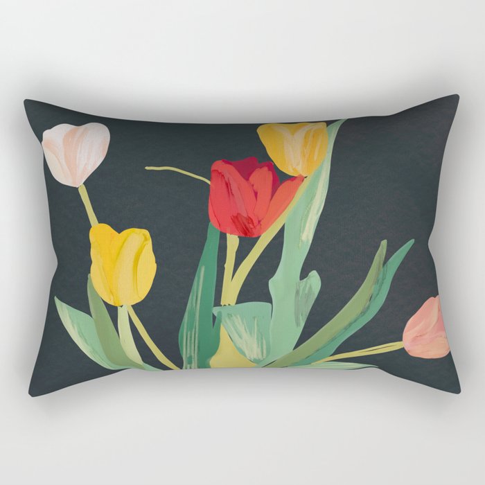 Flowers 32 Rectangular Pillow Gallery Image 2