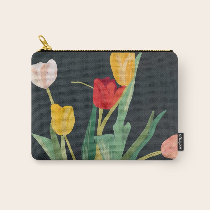 Flowers 32 Carry All Pouch Gallery Image 1