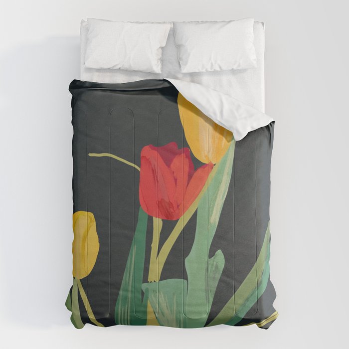 Flowers 32 Comforter Gallery Image 1