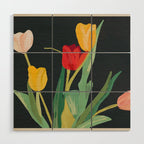 Flowers 32 Wood Wall Art Gallery Image 1