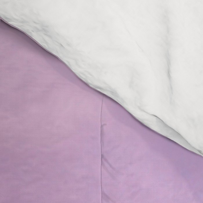 Pink And Purple Fluffy Colorful Clouds Cotton Candy Texture Comforter Gallery Image 4