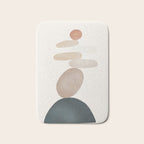 Balancing Stones 24 Bath Mat Gallery Image 1