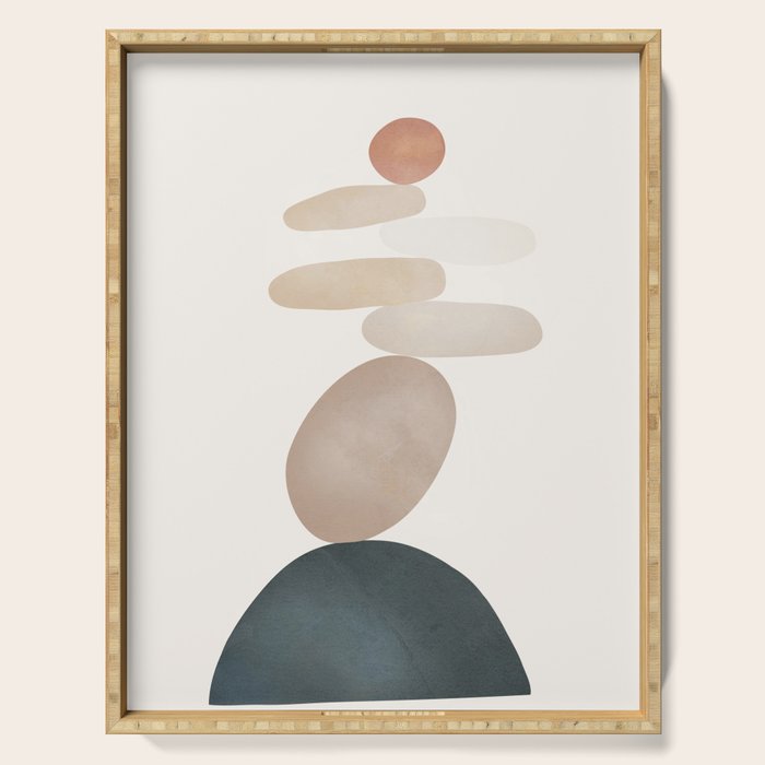 Balancing Stones 24 Serving Tray Gallery Image 1