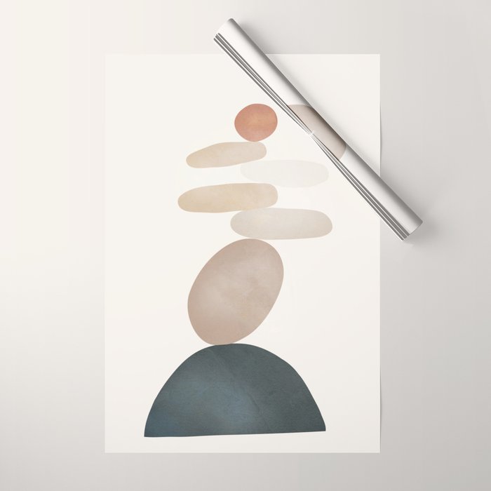 Balancing Stones 24 Wrapping Paper Gallery Image 1