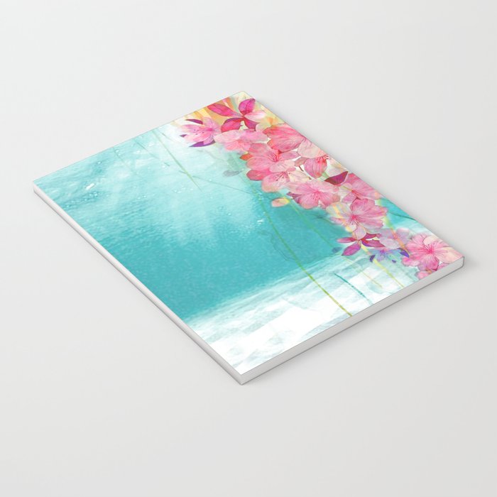 Jellyfish with Flowers Notebook Gallery Image 3