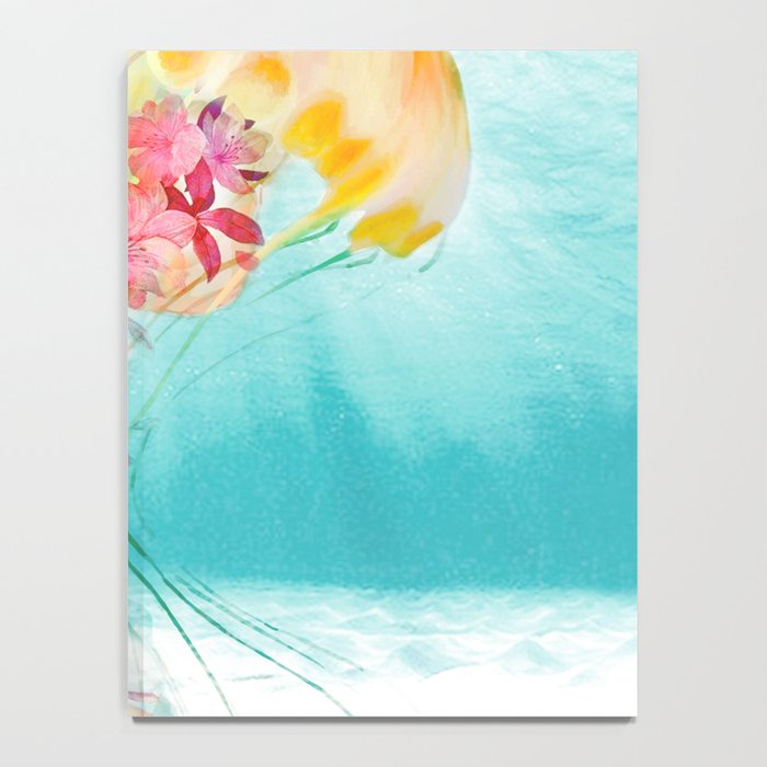 Jellyfish with Flowers Notebook Gallery Image 4
