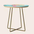 Jellyfish with Flowers Side Table Gallery Image 1