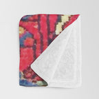 Enjilas Vintage Persian Rug Print Throw Blanket Gallery Image 3