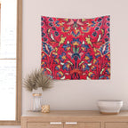 Enjilas Vintage Persian Rug Print Wall Tapestry Gallery Image 2