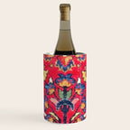 Enjilas Vintage Persian Rug Print Wine Chiller Gallery Image 1