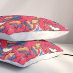 Enjilas Vintage Persian Rug Print Pillow Sham Gallery Image 3