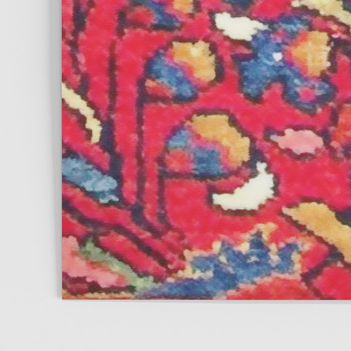 Enjilas Vintage Persian Rug Print Poster Gallery Image 3