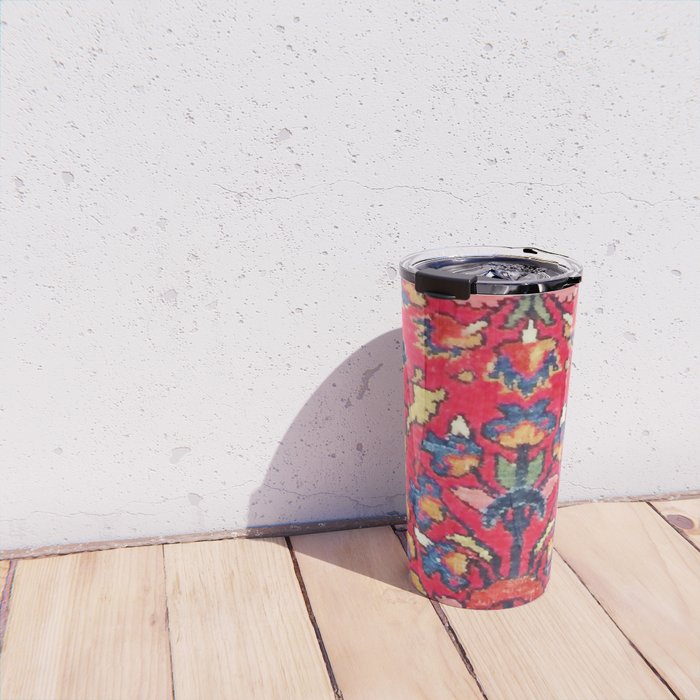 Enjilas Vintage Persian Rug Print Travel Mug Gallery Image 4