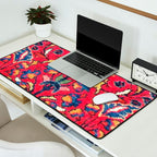 Enjilas Vintage Persian Rug Print Desk Mat Gallery Image 2
