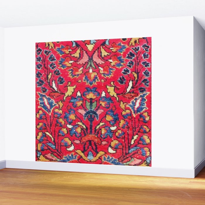 Enjilas Vintage Persian Rug Print Wall Mural Gallery Image 2