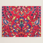 Enjilas Vintage Persian Rug Print Jigsaw Puzzle Gallery Image 1
