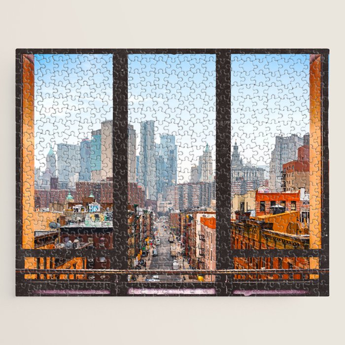 New York City Window Views Jigsaw Puzzle Gallery Image 1