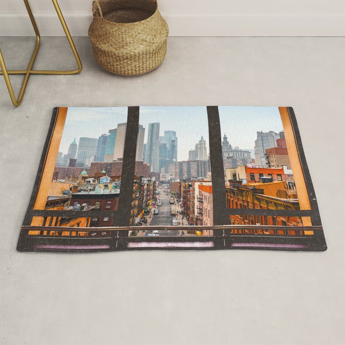 New York City Window Views Rug Gallery Image 1