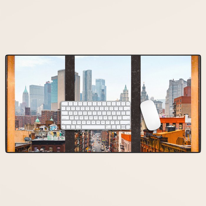 New York City Window Views Desk Mat Gallery Image 1