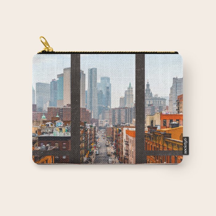 New York City Window Views Carry All Pouch Gallery Image 1