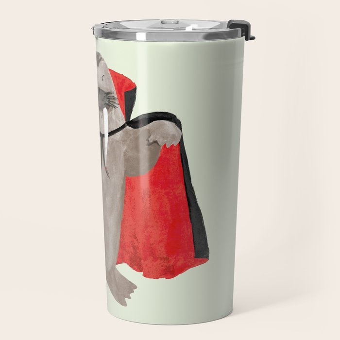 Vampire Walrus Travel Mug Gallery Image 2
